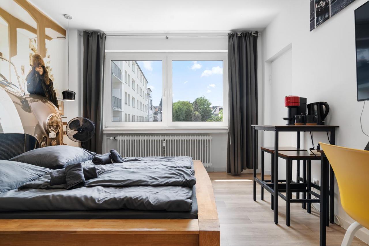 Apartment 4, direkt am Bahnhof Aachen Bagian luar foto